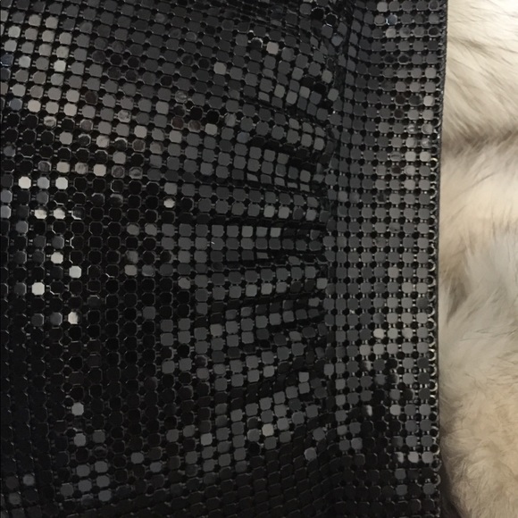 ‼️SALE‼️Y&S Orig.Art Deco Black-Metal Shoulder Bag - Picture 4 of 4